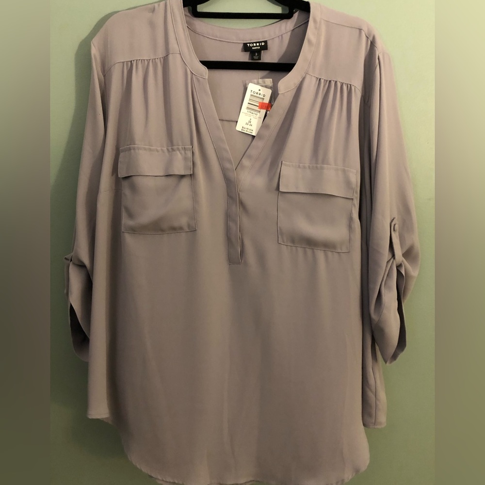 Gray Blouse